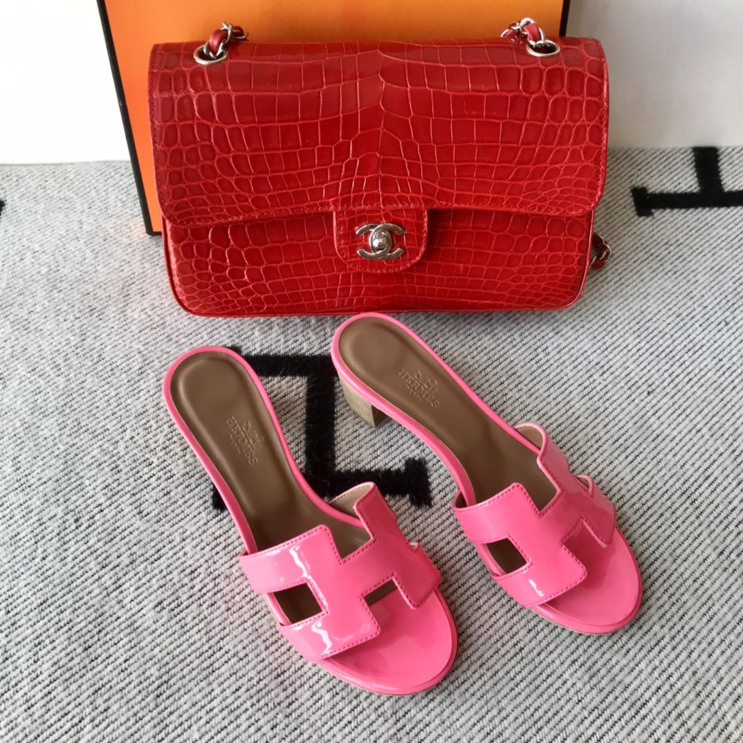 에르메스 올수공 오아시스 슬리퍼 샌들 페이던트 11